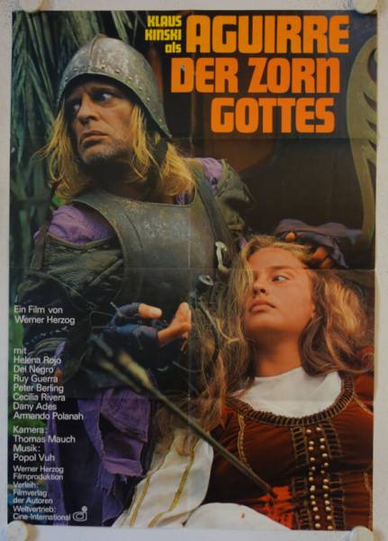 Aguirre - Der Zorn Gottes originales deutsches Filmplakat